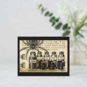 Poties Spider Bot Kruis giftig Briefkaart (Staand voorkant)