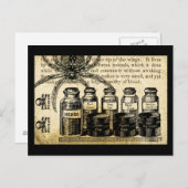 Poties Spider Bot Kruis giftig Briefkaart (Voorkant / Achterkant)