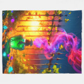 Potion Art Fleece Deken (Voorkant (Horizontaal))