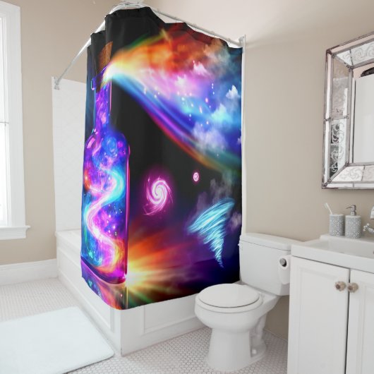 Potion Artwork Douchegordijn (In situ)