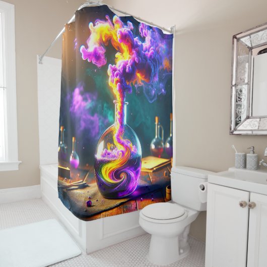 Potion Artwork Douchegordijn (In situ)