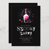 Potion Bottle Sterren Moderne Minimalistische Hall Kaart (Voorkant / Achterkant)