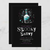 Potion Bottle Sterren Moderne Minimalistische Hall Kaart (Voorkant / Achterkant)