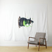 potion-brewing cat wandkleed (In Situ (horizontaal))