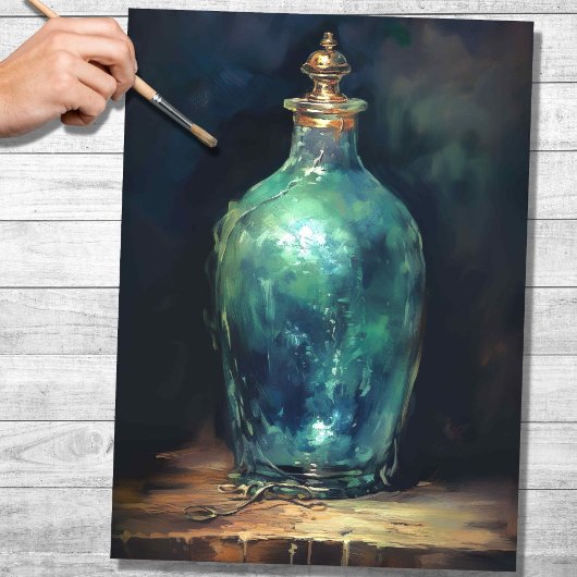 Potion Fles 1 Decoupage papier
