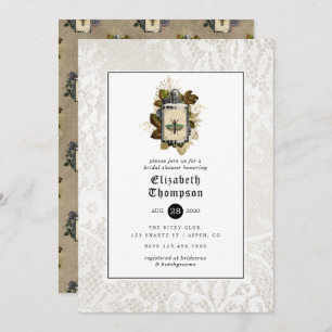 Potion Fles and Lace Gothic Vrijgezellenfeest Kaart