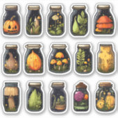 Potion Ingrediënten Halloween Stickers (Voorkant)