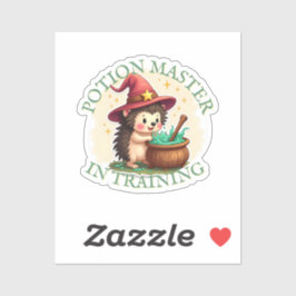 Potion Master in Training - Schattigee egel Sticke Sticker