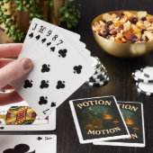 “Potion Motion” – Whimsical Witchy Halloween Pokerkaarten (Insitu)