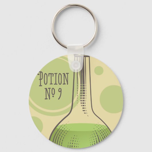 Potion No. 9 Button Sleutelhanger (Voorkant)