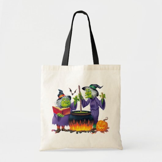 Potion Sisters Trick-or-Treat Tote Bag (Voorkant)