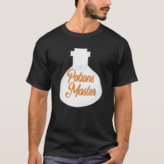 Potions Master Schattige en Halloween Bar Tender T-shirt (Voorkant)