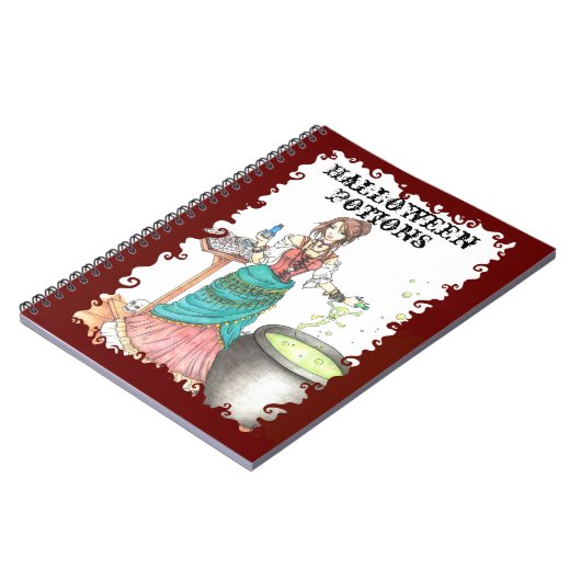 Potions Mistress — Recipe/Notebook Notitieboek (Linkerzijde)