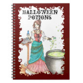 Potions Mistress — Recipe/Notebook Notitieboek (Voorkant)