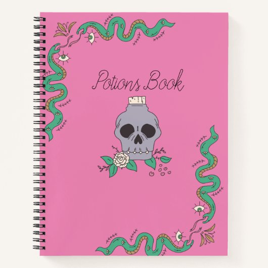 Potions Spellbook Notitieboek (Voorkant)