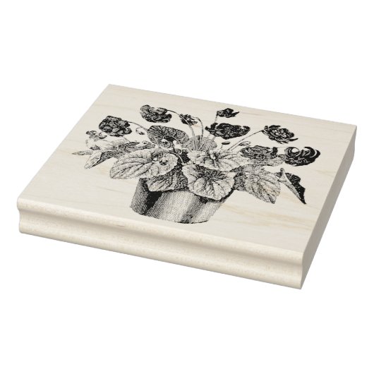  potje Afrikaanse Violet Rubber Kunststempel Rubberstempel (Stempel)