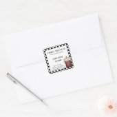 Potkaars Land Aangepaste Geur Zakelijk Etiket  (Envelop)