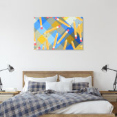Potloden Canvas Afdruk (Insitu (Slaapkamer))