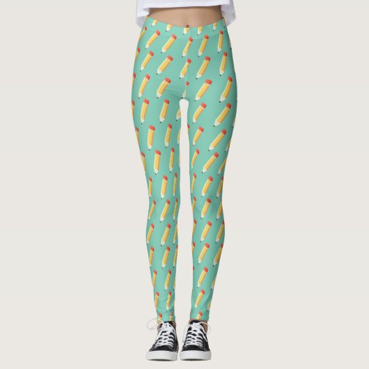 Potloden HB Leggings (Voorkant)