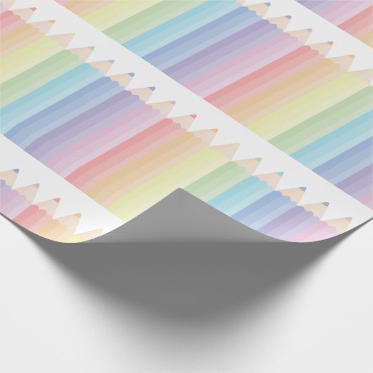 Potloden Leraar Geschenkverpakking Papier (Hoek)