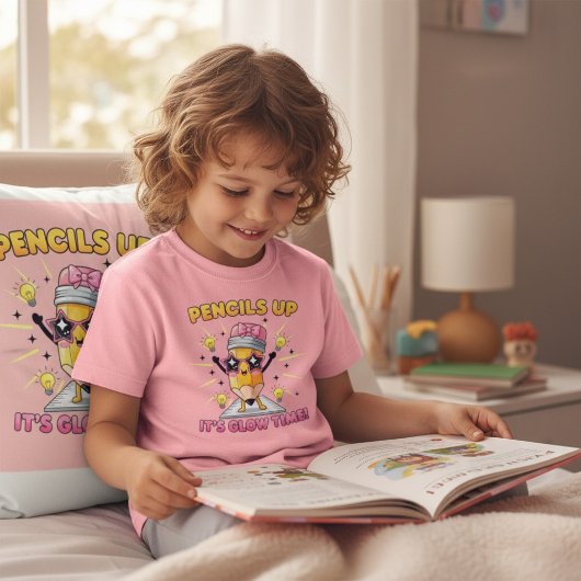 Potloden omhoog Het is gloeitijd T-shirt