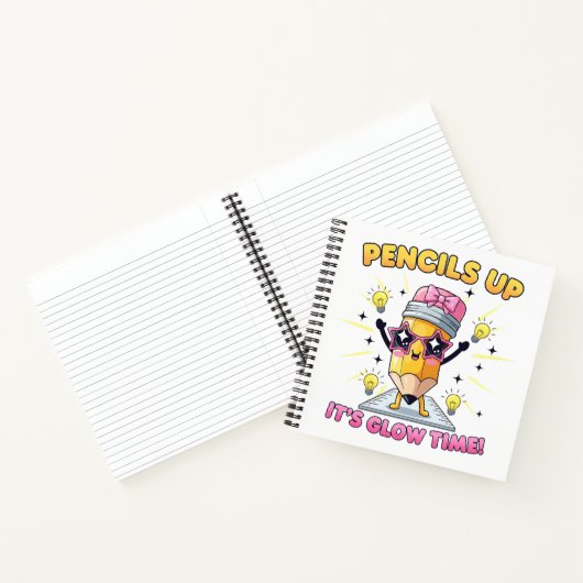 Potloden Op, Het Is Gloeitijd Notitieboek (Binnen)