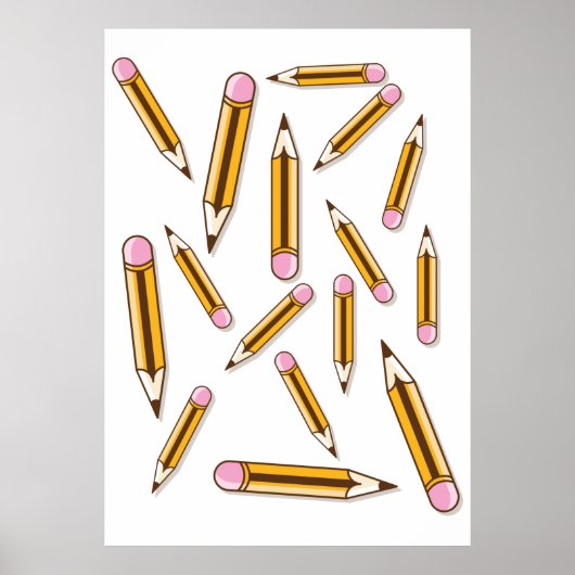 Potloden Poster (Voorkant)