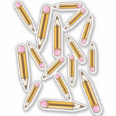 Potloden Sticker (Voorkant)