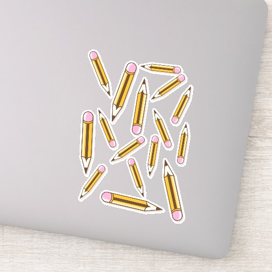 Potloden Sticker (Detail)