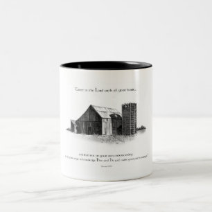 POTLOOD: BARN: PROVERBS BIBLE VERSE TWEEKLEURIGE KOFFIEMOK