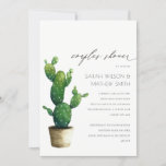 Potlood Cactus Green Foliage Couples Shower Invite Bedankkaart<br><div class="desc">Als je nog meer aanpassingen of andere overeenkomende objecten nodig hebt,  kun je contact met me opnemen op yellowfebstudio@gmail.com</div>