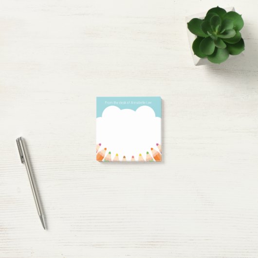 Potlood Cloud to Post-it Notes (Kantoor)