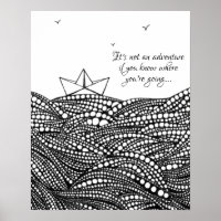 Potlood Drage Papierboot | motivatie klaslokaal