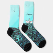 Potlood Drage Papierboot | motivatie prijsopgave Sokken (Rechts)