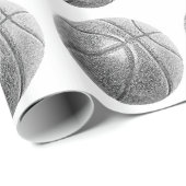 Potlood Effect Basketball Cadeaupapier (Rol Hoek)