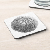 Potlood Effect Basketball Drankjes Onderzetter (Linkerzijde)