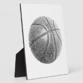 Potlood Effect Basketball Fotoplaat (Zijkant)