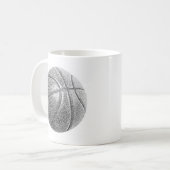Potlood Effect Basketball Koffiemok (Voorkant links)