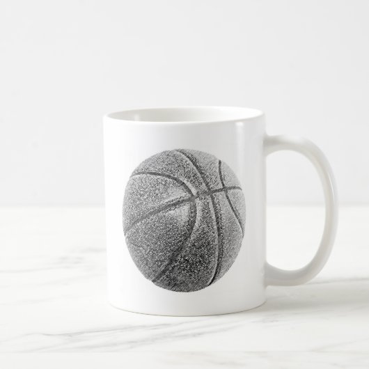 Potlood Effect Basketball Koffiemok (Rechts)