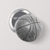 Potlood Effect Basketball Ronde Button 5,7 Cm (Voorkant /achterkant)