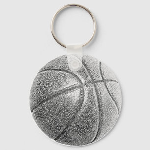Potlood Effect Basketball Sleutelhanger