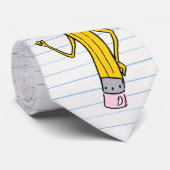 Potlood en papier stropdas (Opgerold)