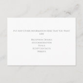 Potlood getrokken verlaat de details informatiekaartje (Achterkant)