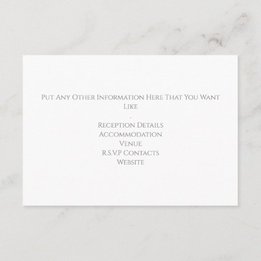 Potlood getrokken verlaat de details informatiekaartje (Achterkant)