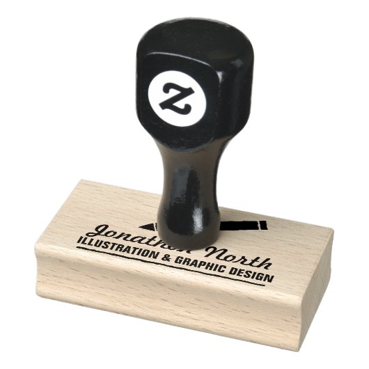 Potlood Grafisch Ontwerp ID299 Rubberstempel (Stempel)