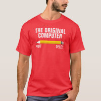 Potlood het originele computershirt