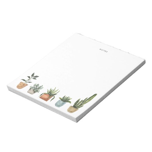Potlood Houseplant Blocnote (Linkerzijde)
