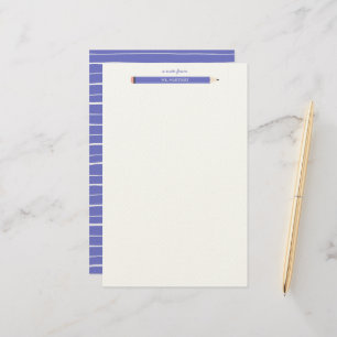 Potlood illustratie school leraar briefpapier