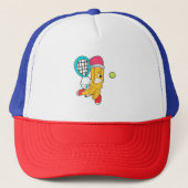 Potlood in Tennis met Tennis racket Trucker Pet (Voorkant)