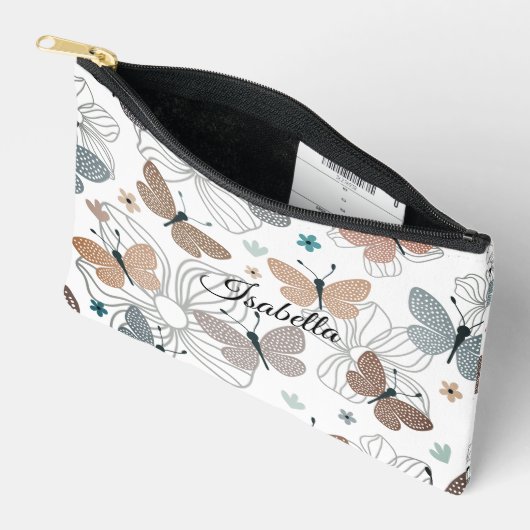 Potlood make-up mooie vlinder accessoire zak etui (Open)